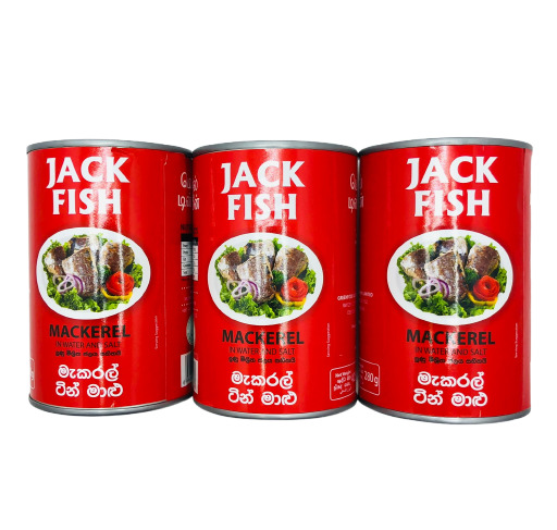 Jack Mackerel 425g 3Tin
